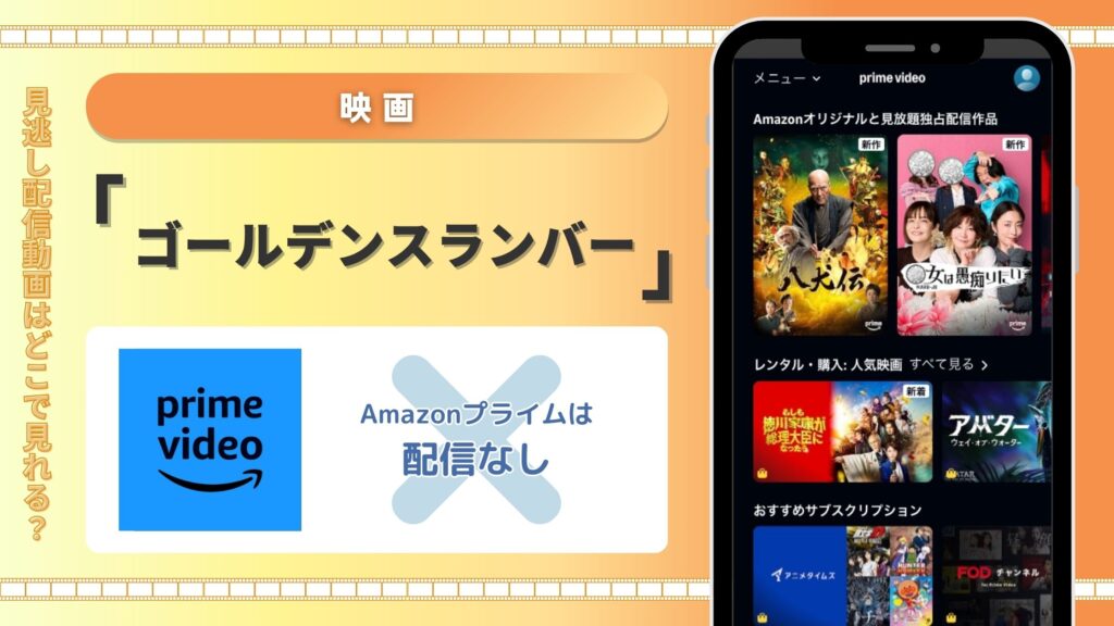 映画ゴールデンスランバー配信Amazon無料視聴