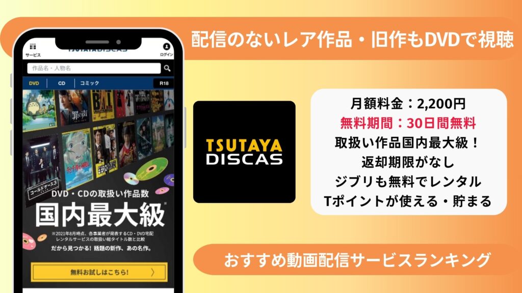 TSUTAYA DISCAS 韓国ドラマ