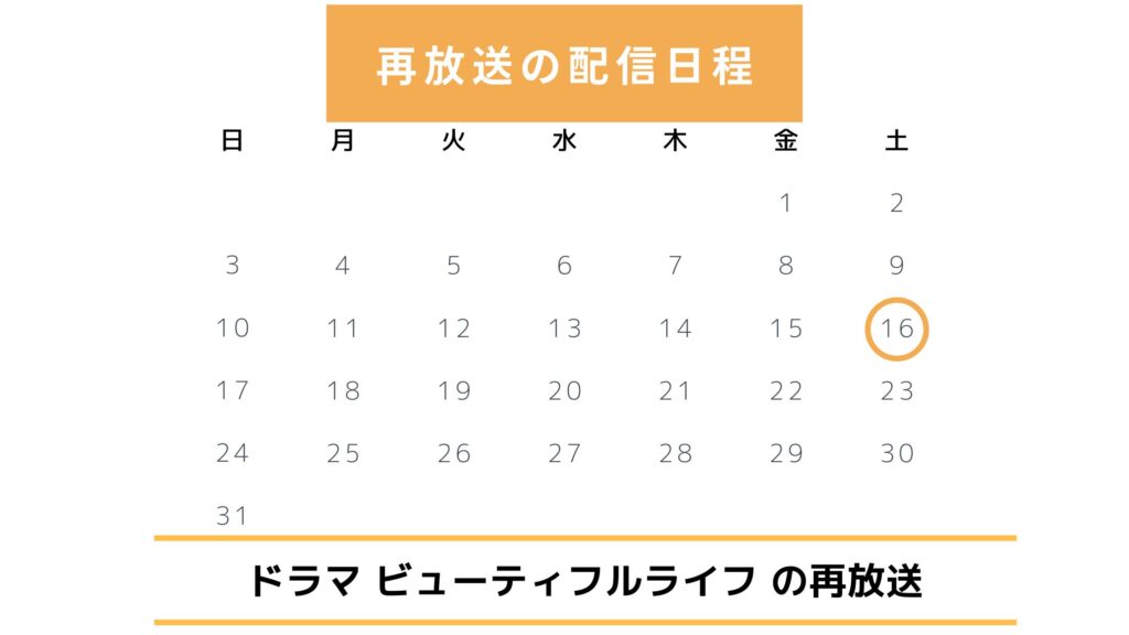 ドラマ「ビューティフルライフ」は再放送しない理由は？再放送情報