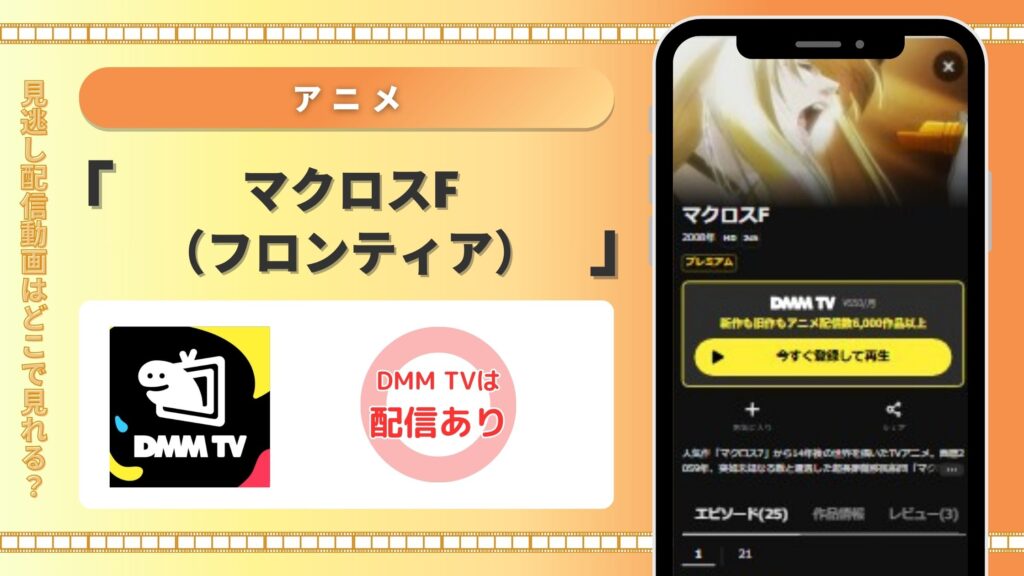 アニメ「マクロスF(フロンティア)」 DMMTV
