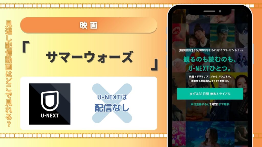 映画サマーウォーズ配信U-NEXT無料視聴