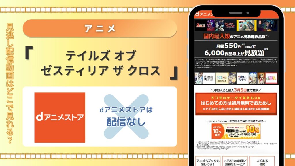 dアニメストア テイルズオブゼスティリアザクロス