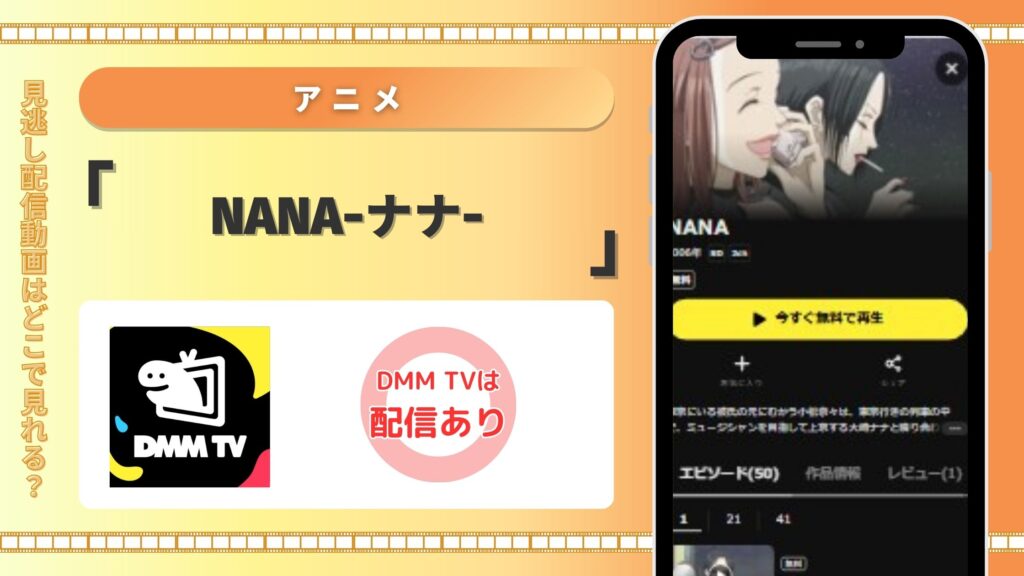 アニメNANAナナ‐DMMTV