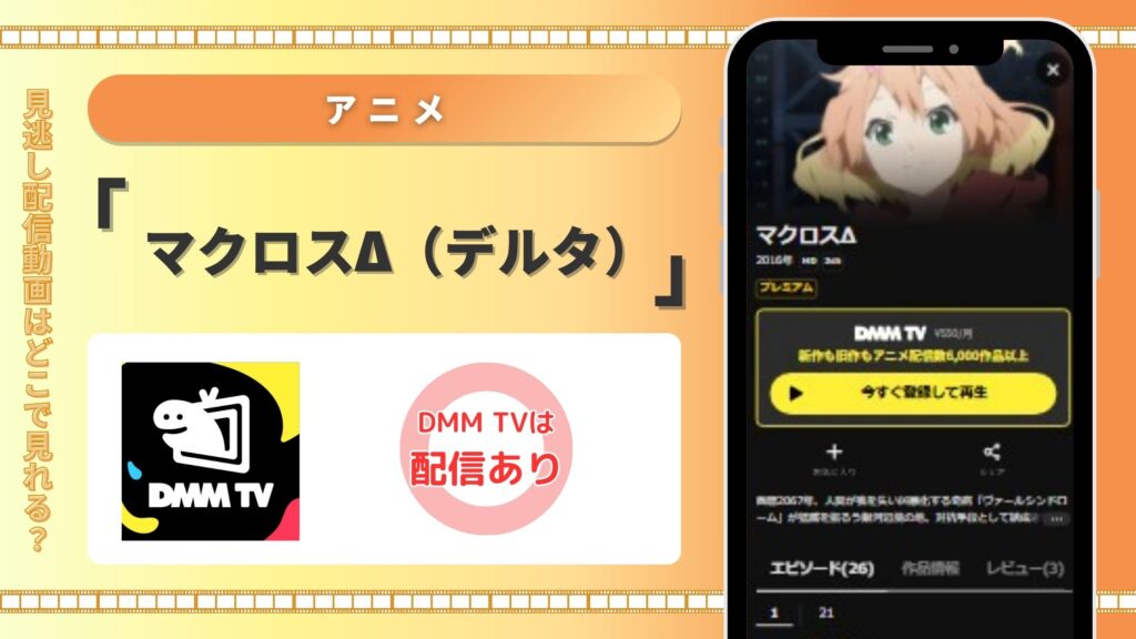 アニメ「マクロスΔ(デルタ)」DMMTV