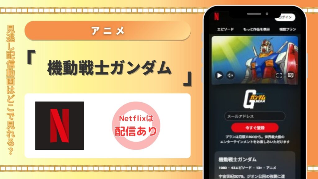 アニメ機動戦士ガンダム‐Netflix