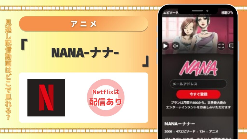 アニメNANAナナ‐Netflix