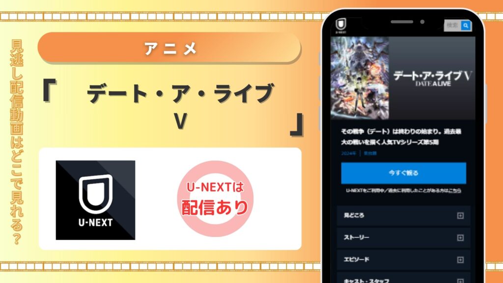 デート・ア・ライブIV(5期) U-NEXT