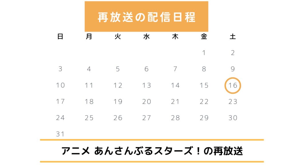 あんさんぶるスターズ再放送