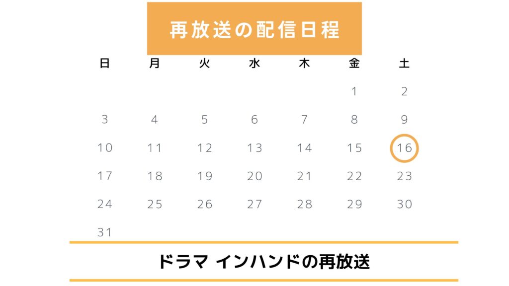 インハンド再放送