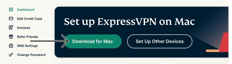 ExpressVPNアプリをダウンロード