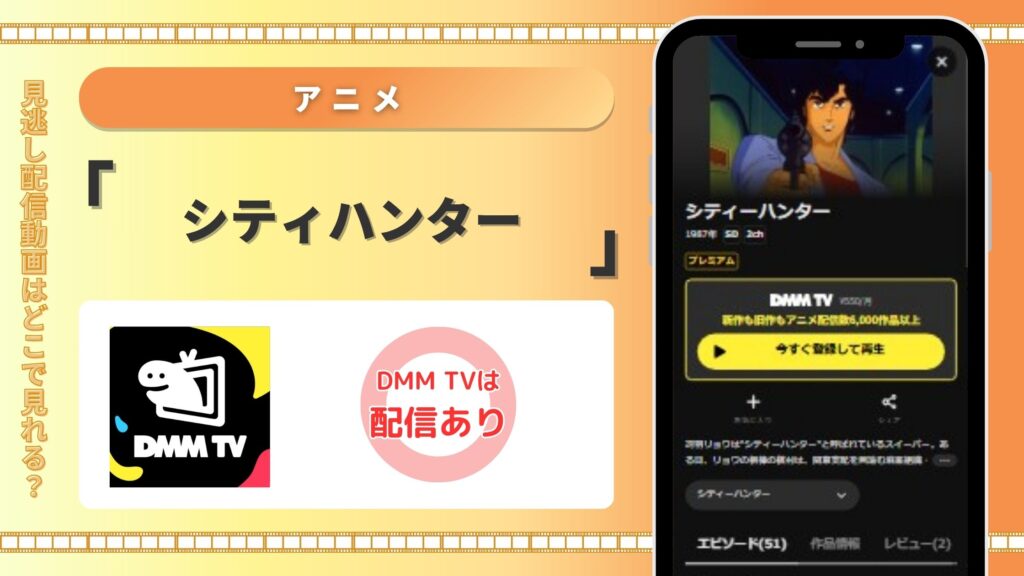 アニメシティハンター‐DMMTV