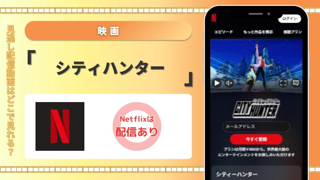 アニメシティハンター‐Netflix