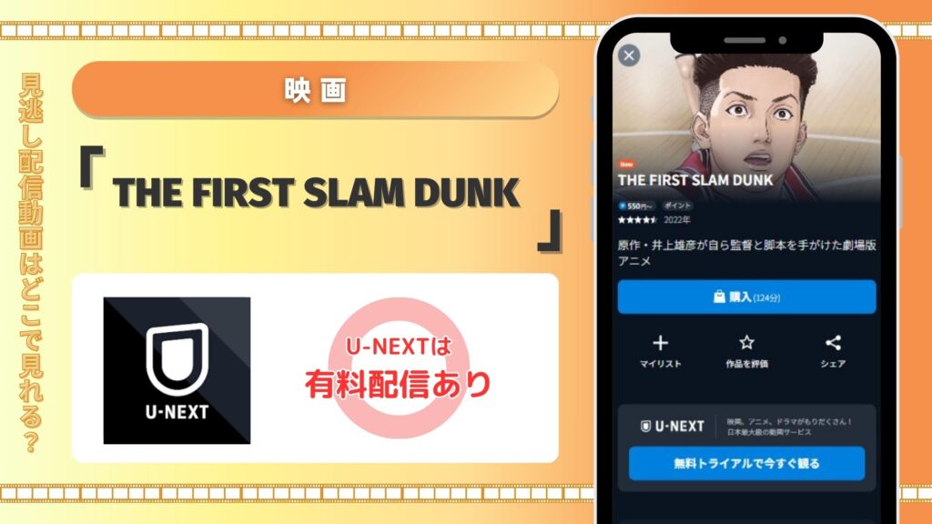 THE FIRST SLAM DUNK U-NEXT