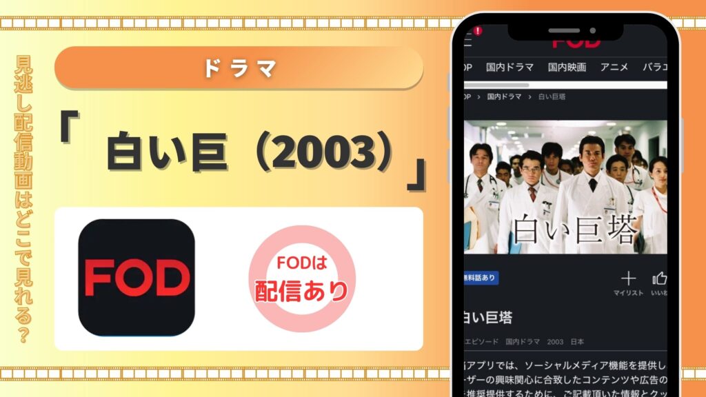 FOD 白い巨頭2003 配信