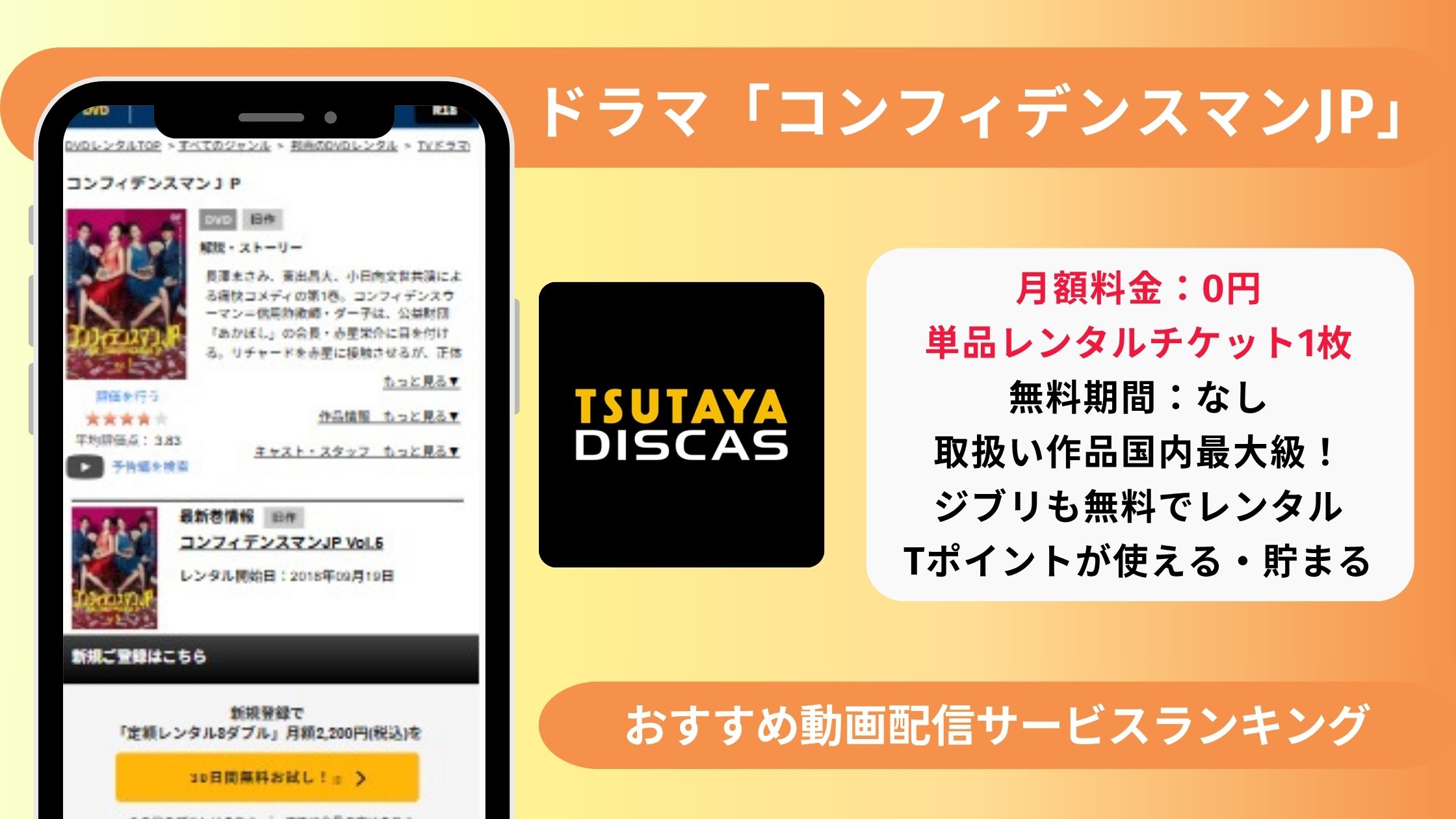 TSUTAYADISCAS‐アイキャッチ‐コンフィデンスマJp