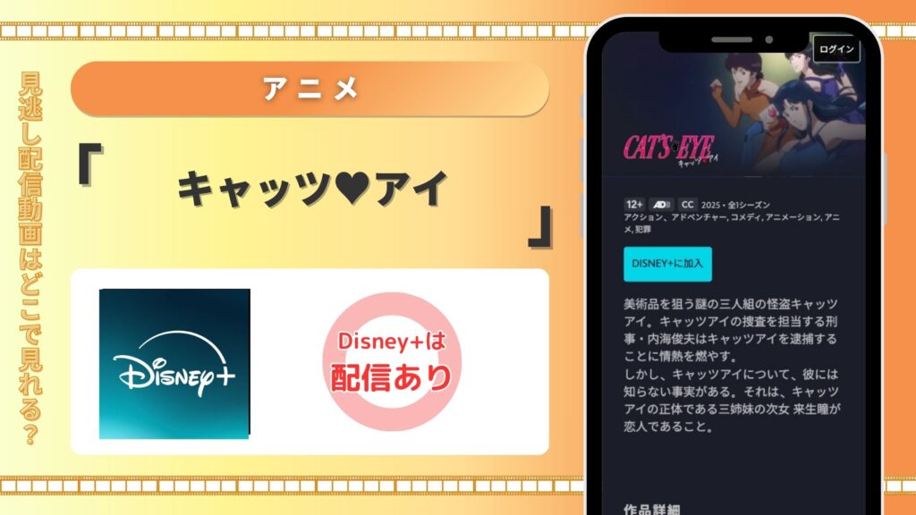 ディズニープラス アニメ キャッツ♥アイ