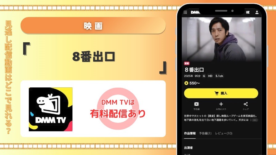 DMMTV 映画 8番出口