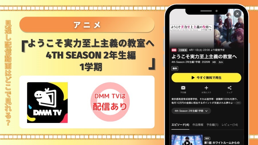 DMMTV アニメ DMMTV アニメ 見放題配信 見放題配信