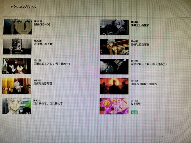 文豪ストレイドッグス(4期) dアニメストア