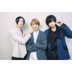 (左から)梅津瑞樹、鈴木拡樹、荒牧慶彦